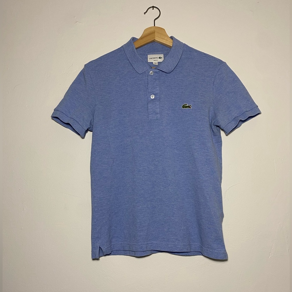 Baby Blue Lacoste Polo Slim Fit ( Barely Worn)
